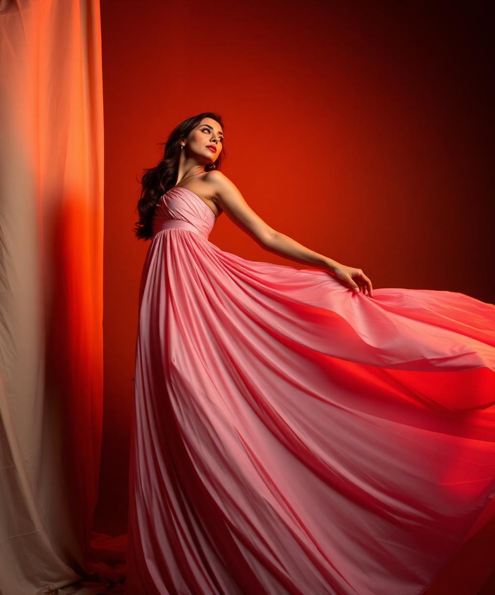 Fashion editorial frame