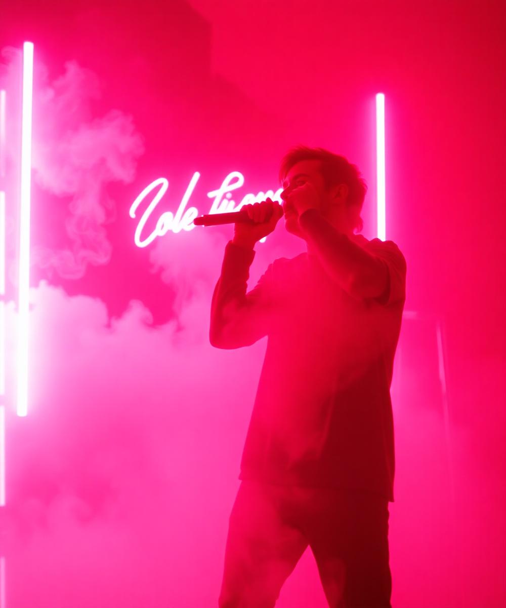 Music video set still