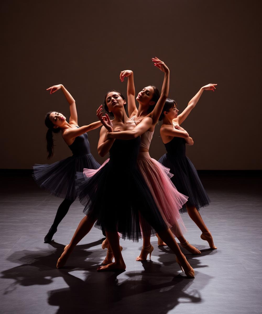 Choreographed dancers